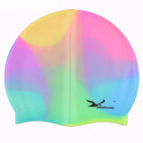Rainbow Swim Cap