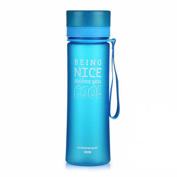 Hand-strap water bottle