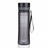 Hand-strap water bottle