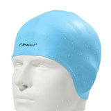 Silicone swim cap