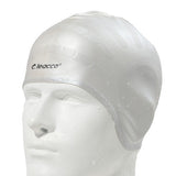 Silicone swim cap