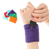 Pocket-wrist sweat band