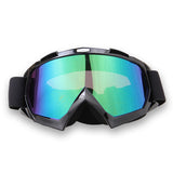 V-shaped colorful goggles
