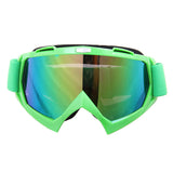 V-shaped colorful goggles