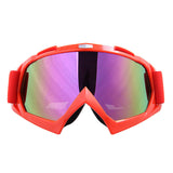 V-shaped colorful goggles
