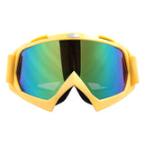 V-shaped colorful goggles