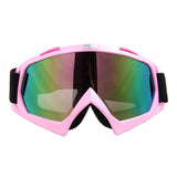 V-shaped colorful goggles