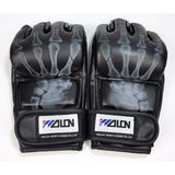 Skeleton styled fighting gloves