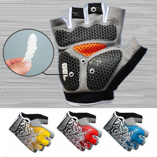 Anti-Slid weightlifting gloves