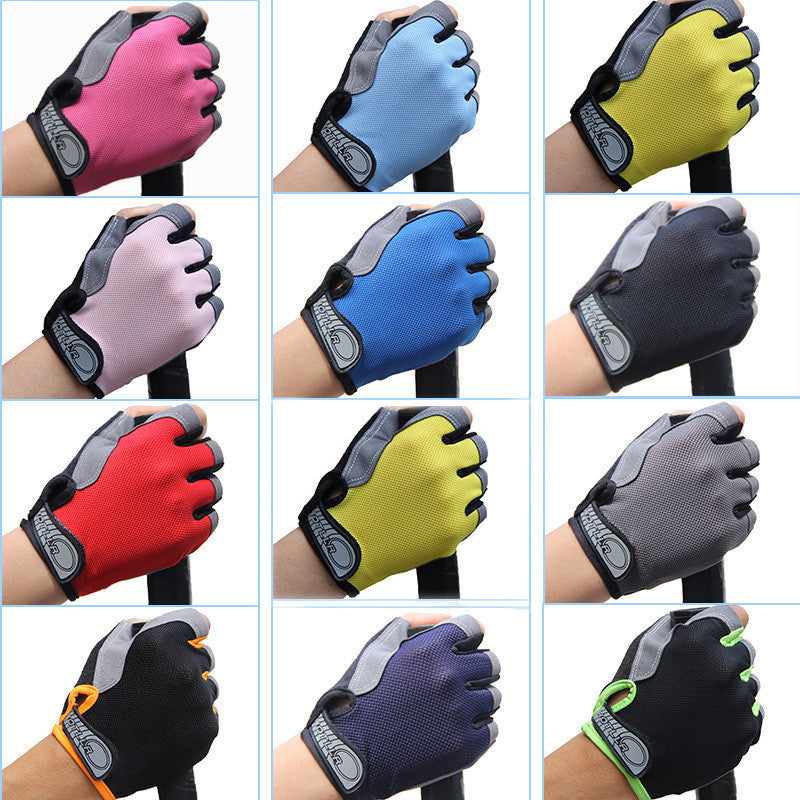 Half Finger Gloves Multicolors